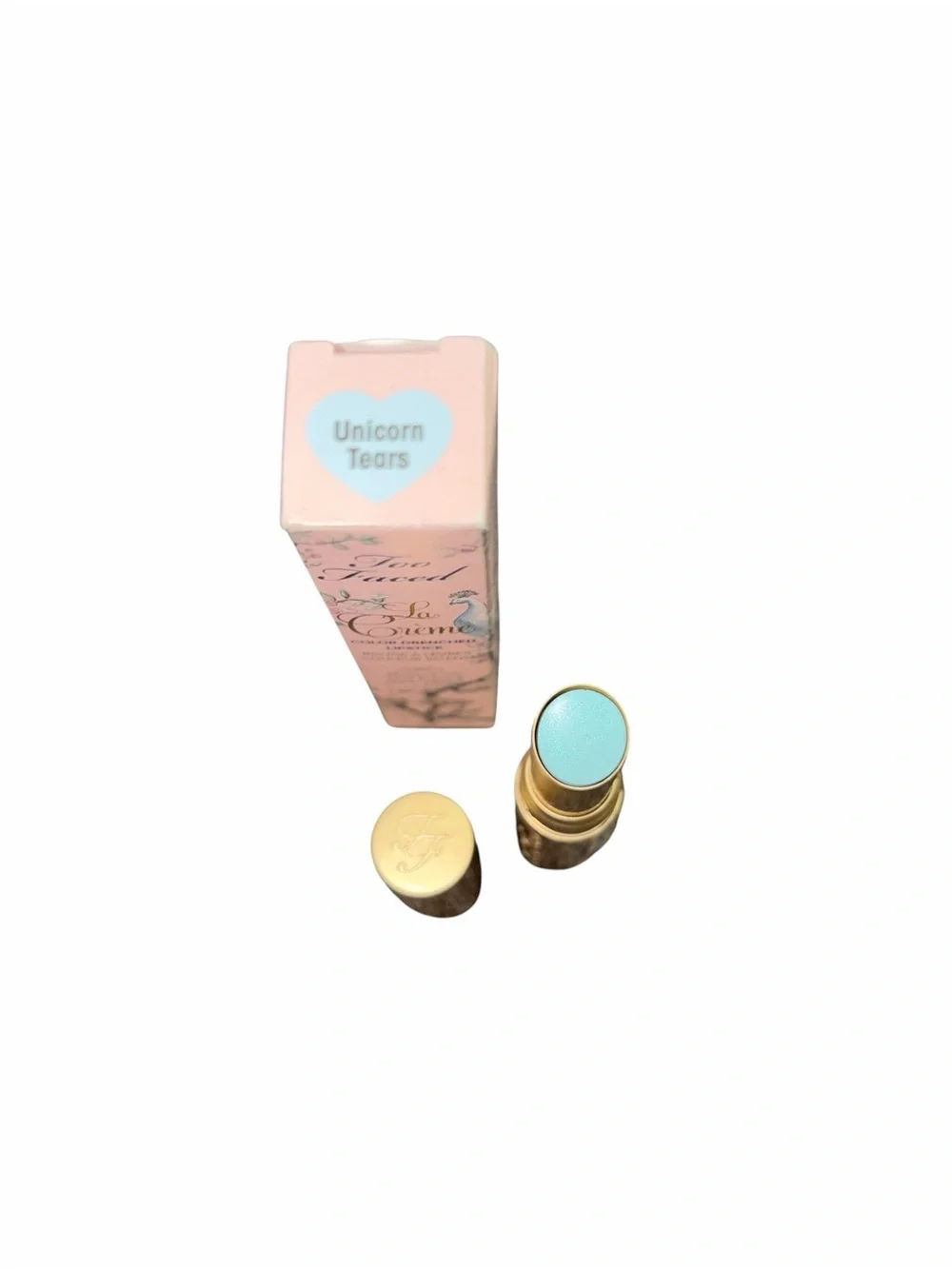 NWB Too Faced La Crème Color Drenched Lipstick Unicorn Tears Discontinued